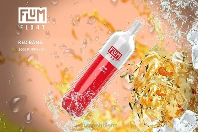Flum Pebbles Flavors - FLUM FLOAT 3000 PUFFS Red Bang 8J2J67