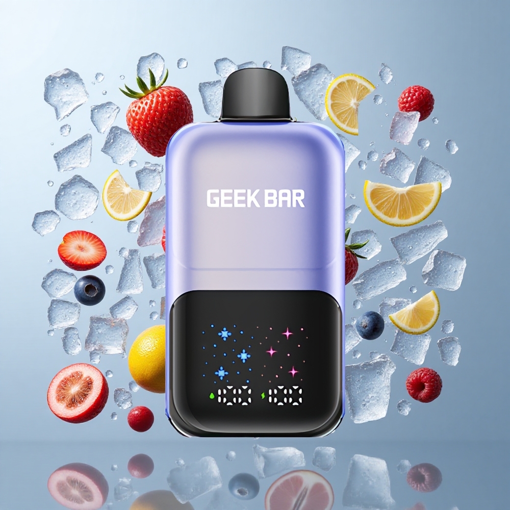 GEEK BAR 2GO 50000 Puffs Dual Tank Mixed Berries Ice Disposable Vape Pen