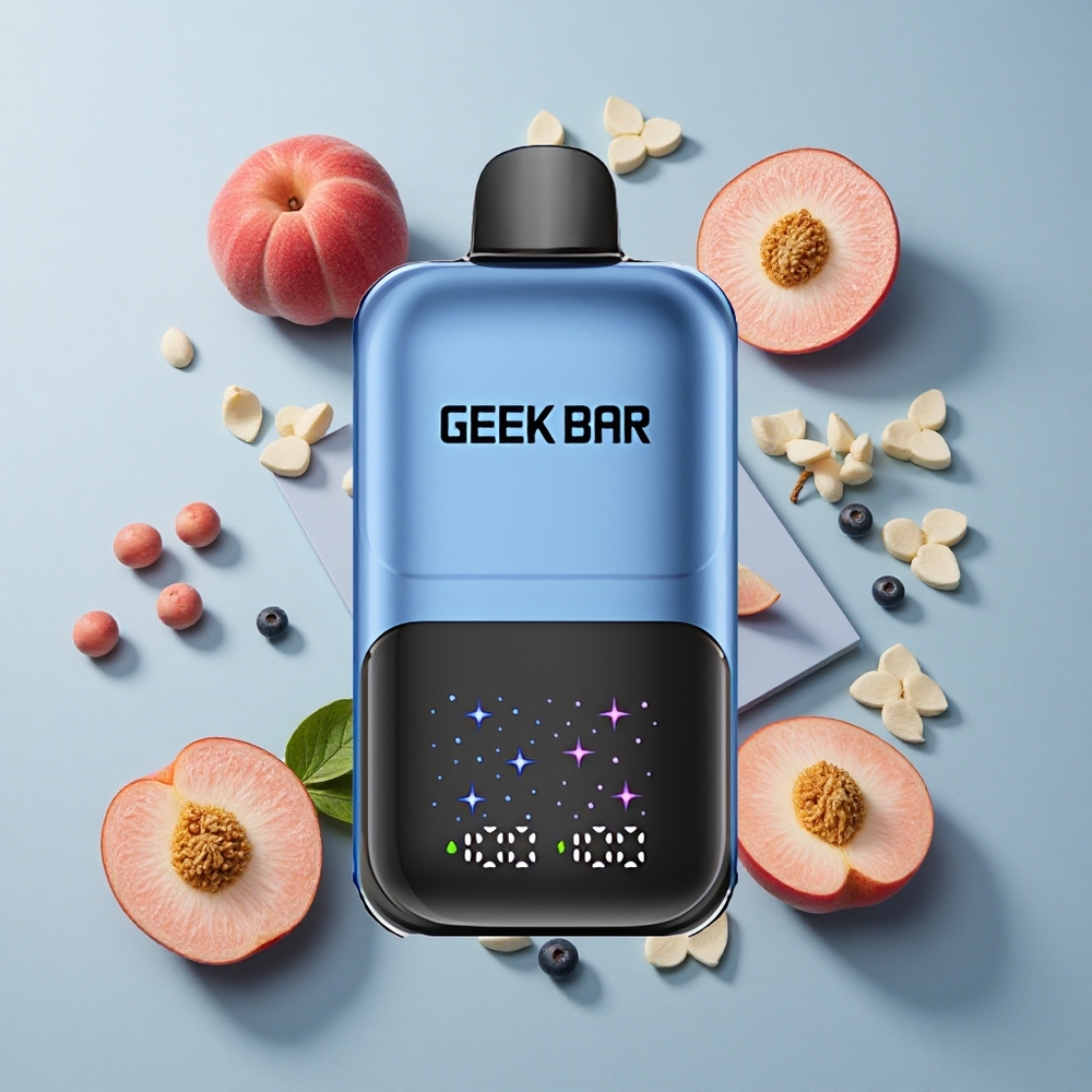 GEEK BAR 2GO 50000 Puffs Dual Tank Peach & Berries Disposable Vape Pen