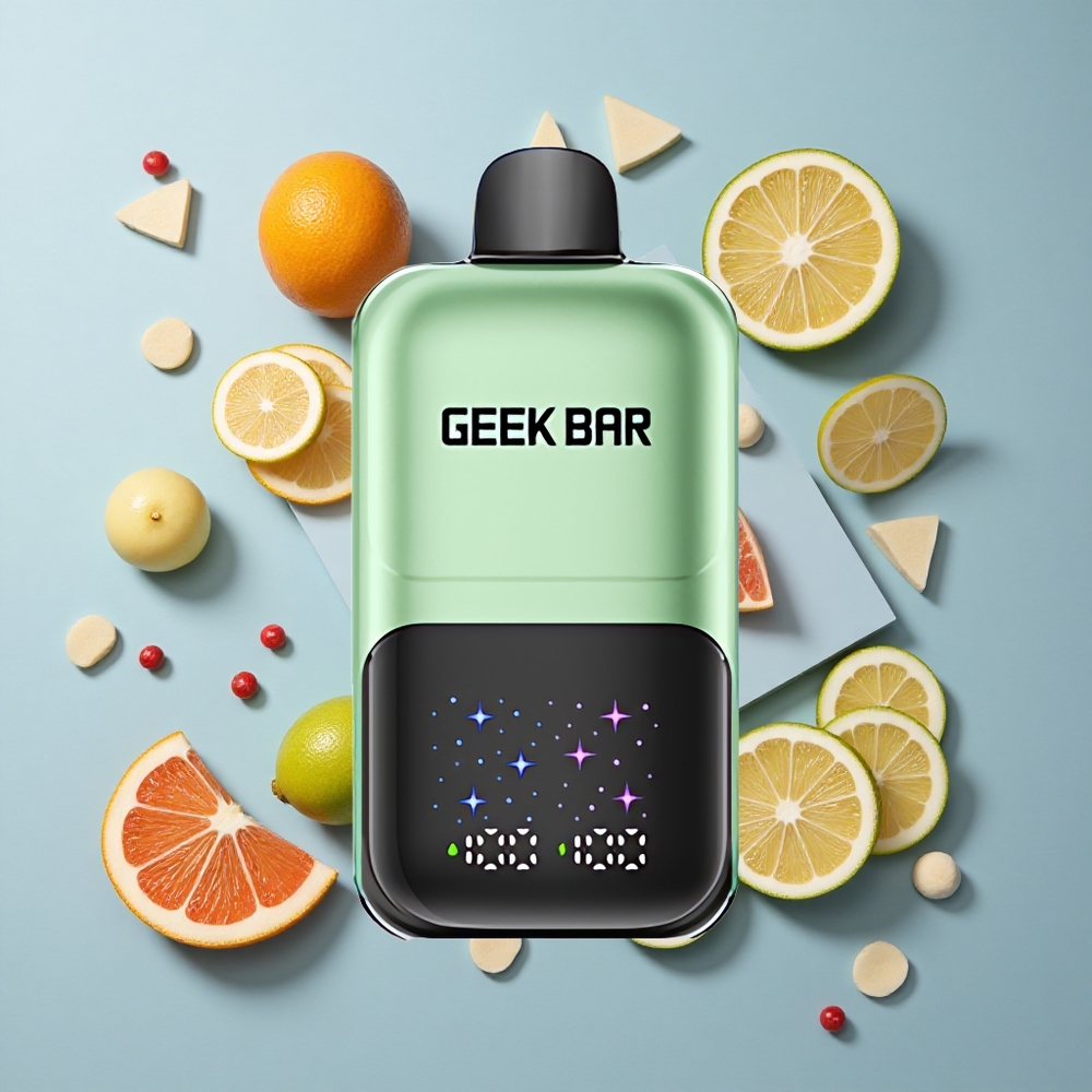 GEEK BAR 2GO 50000 Puffs Sour Candy & Sour Fruits Dual Tank Disposable Vape Pen