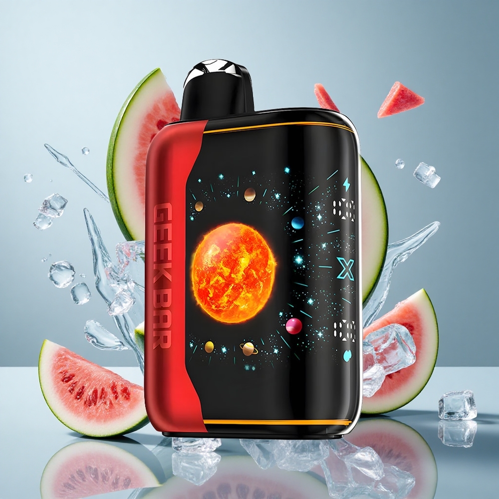 GEEK BAR Platinum 25000 Puffs Disposable Vape Watermelon Ice with Quick Charging