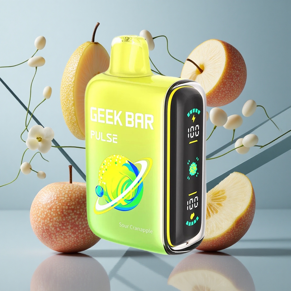 GEEK BAR Pulse 15000 Puffs Sour Edition with 16ML E-liquid & USB Type-C