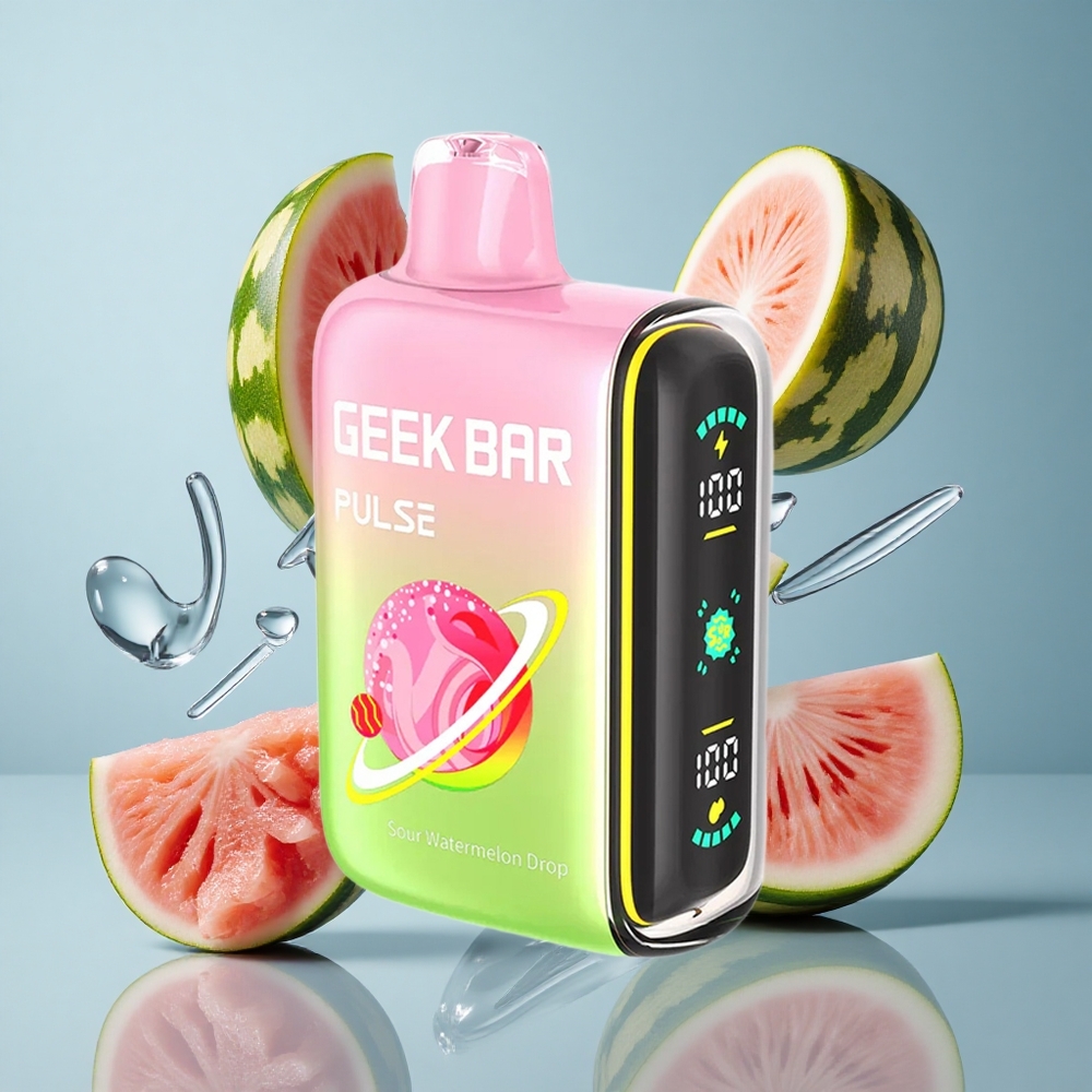 GEEK BAR Pulse 15000 Puffs Sour Edition with 16ML E-liquid & USB Type-C