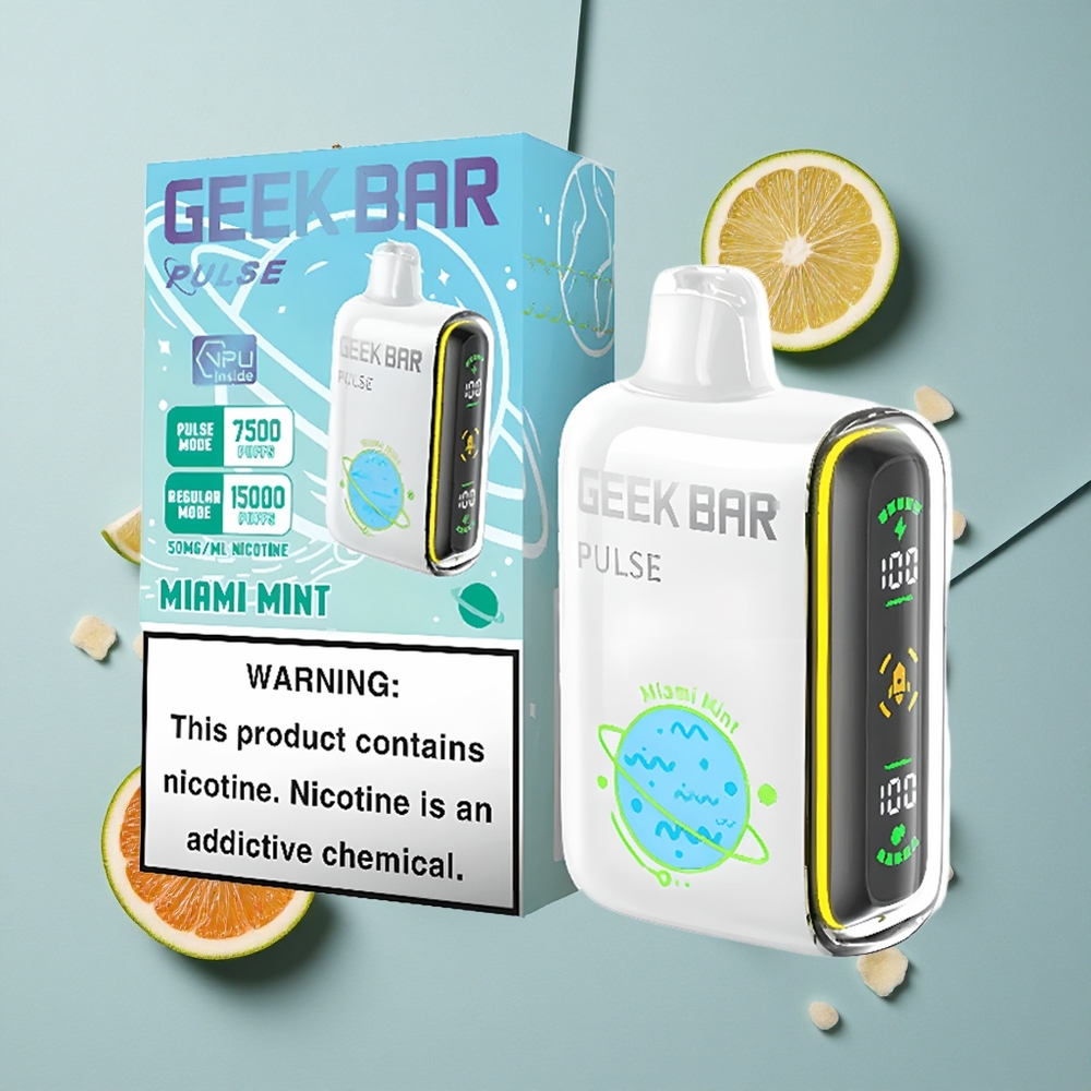 Geek Bar Pulse 15000 Puffs 16ML USB Type-C Planet Edition