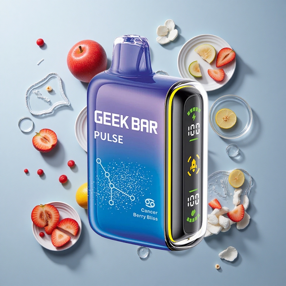Geek Bar Pulse 15000 Puffs Zodiac Edition with 16ML E-liquid & USB Type-C
