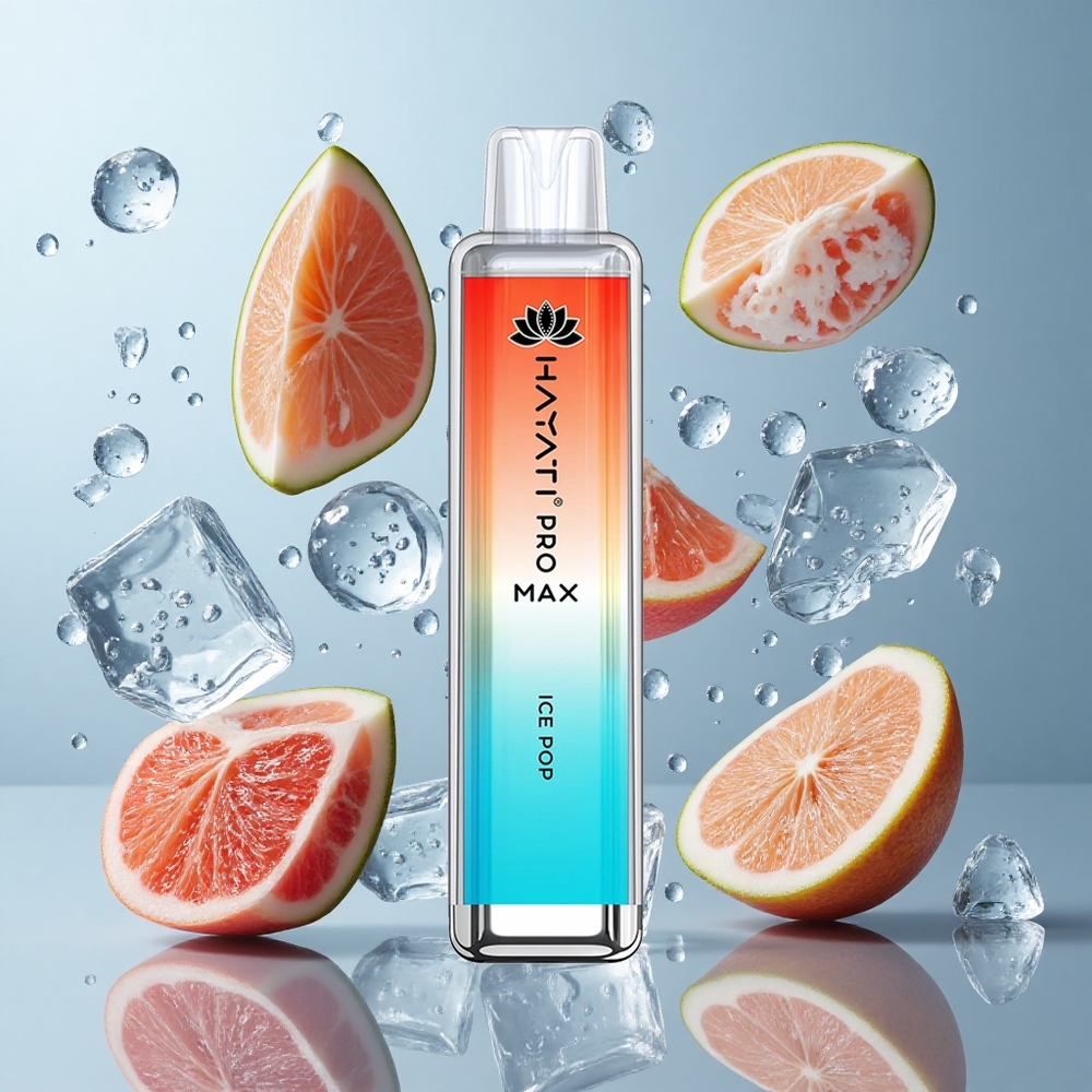 Hayati Pro Max 4000 Puffs Disposable Vape Ice Pop with Dual Mesh Coil