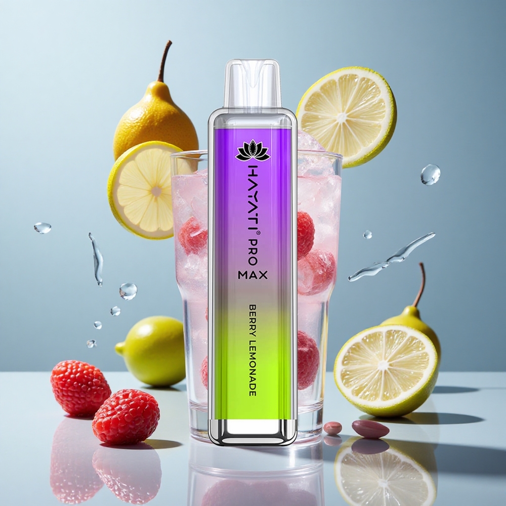 Hayati Pro Max 4000 Puffs Dual Mesh Coil Berry Lemonade Disposable Vape