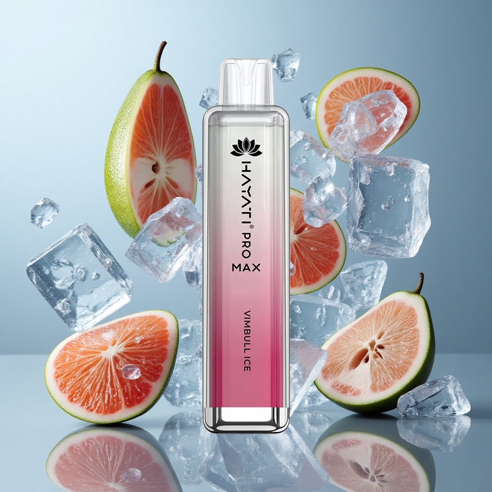 Hayati Pro Max 4000 Puffs Dual Mesh Coil Disposable Vape Vimbull Ice