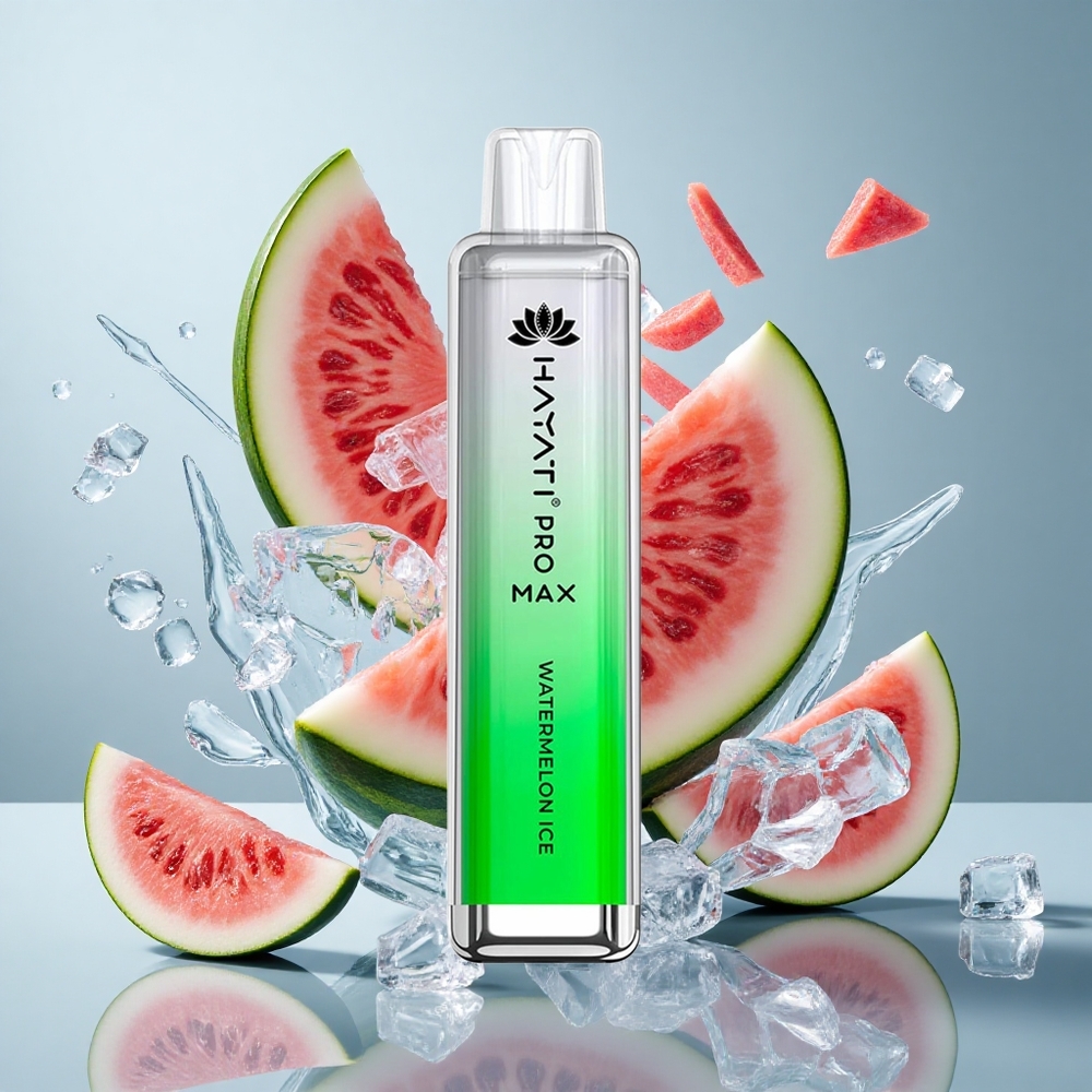 Hayati Pro Max 4000 Puffs Watermelon Ice Dual Mesh Coil Disposable Vape