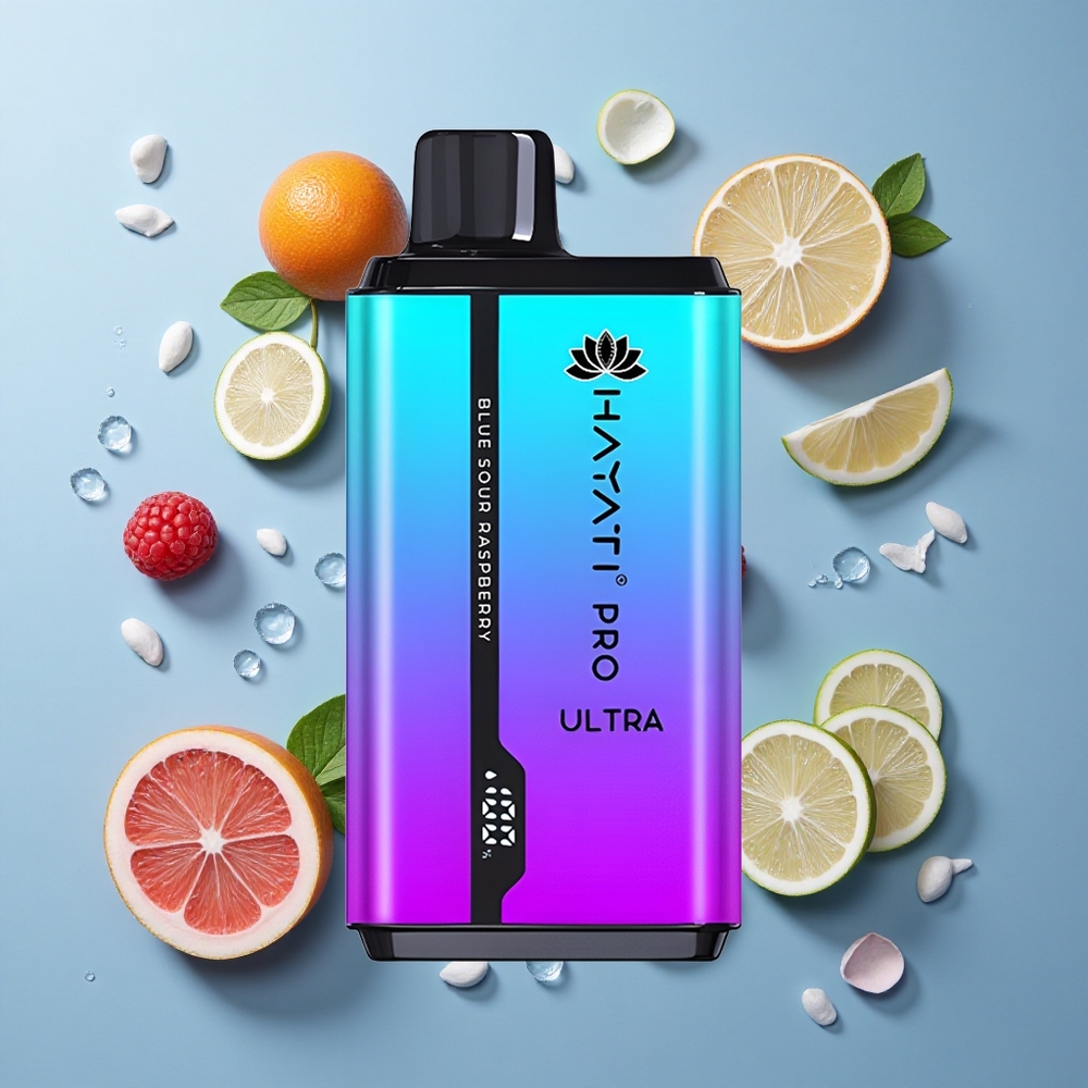 Hayati Pro Ultra 15000 Puffs 850mAh Blue Sour Raspberry