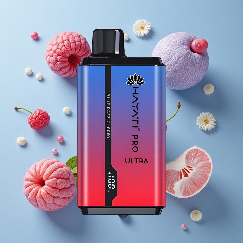 Hayati Pro Ultra 15000 Puffs Blue Razz Cherry 850mAh