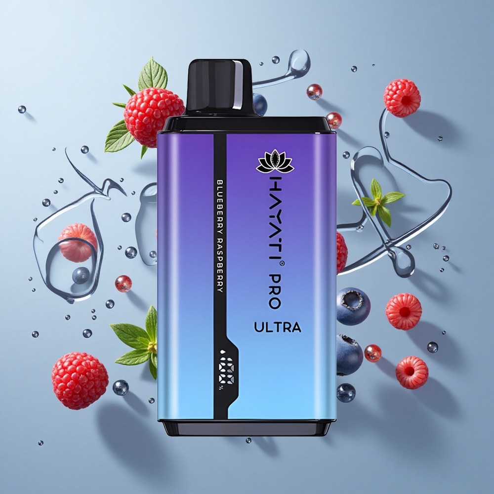 Hayati Pro Ultra 15000 Puffs Blueberry Raspberry 850mAh