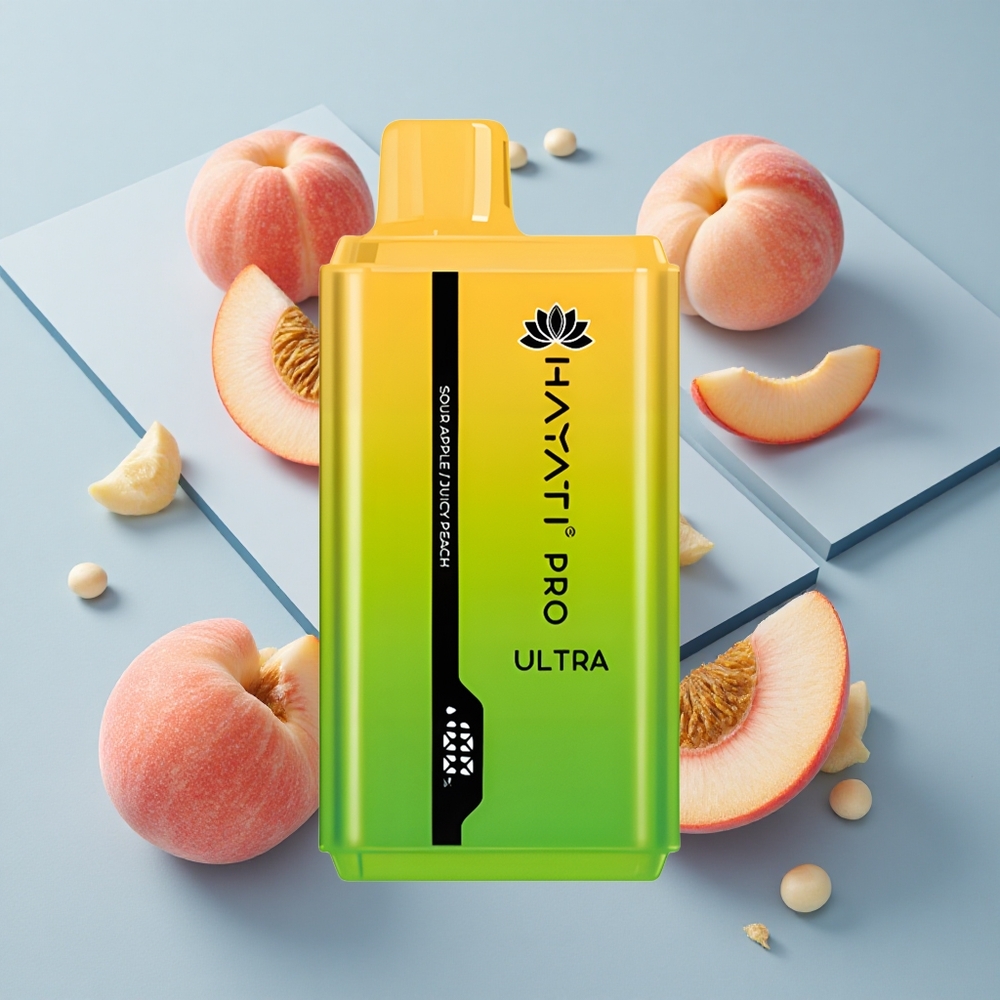 Hayati Pro Ultra 15000 Puffs Disposable Vape 850mAh Sour Apple