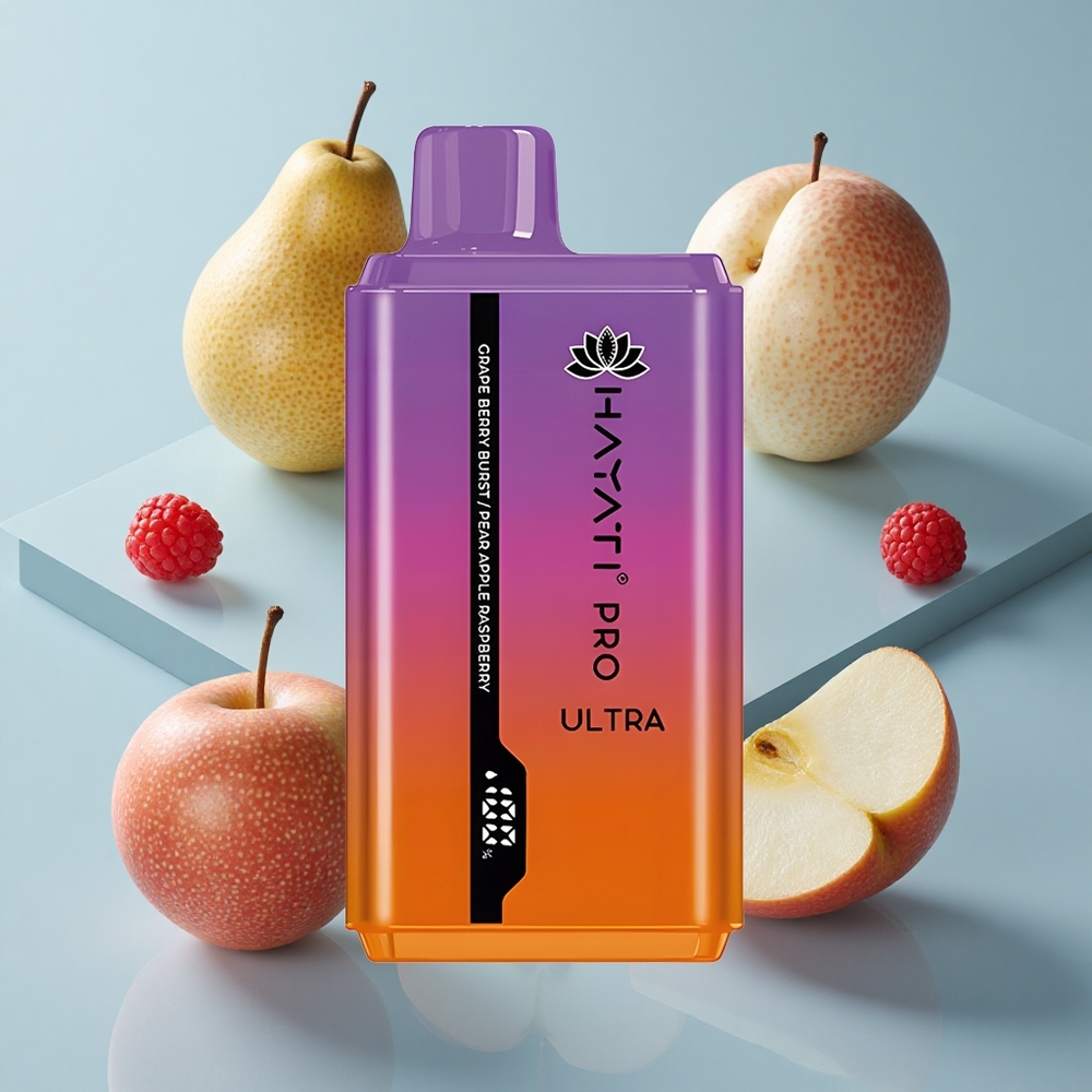 Hayati Pro Ultra 15000 Puffs Grape Berry Burst 850mAh