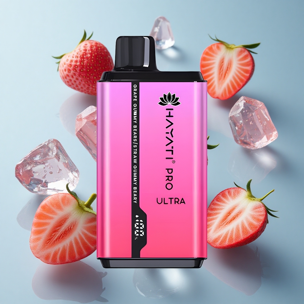 Hayati Pro Ultra 15000 Puffs Grape Gummy Bear 850mAh