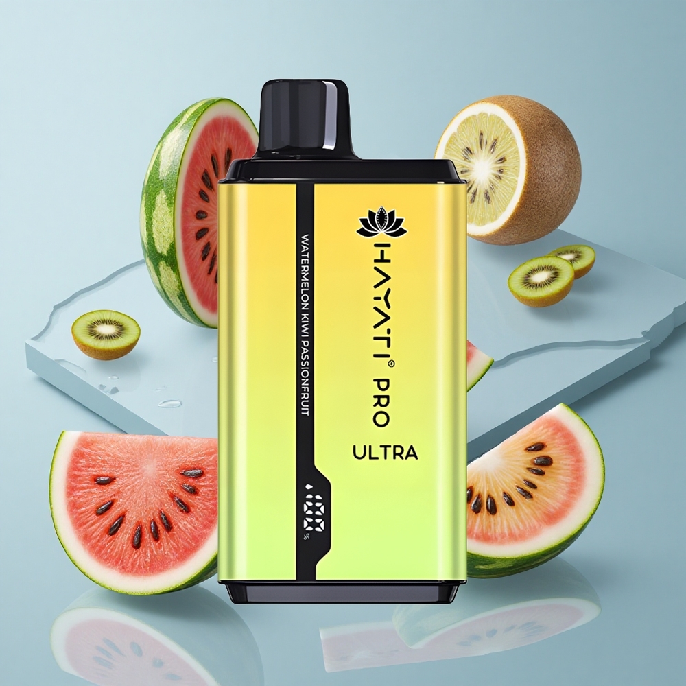 Hayati Pro Ultra 15000 Puffs Watermelon Kiwi Passionfruit 850mAh