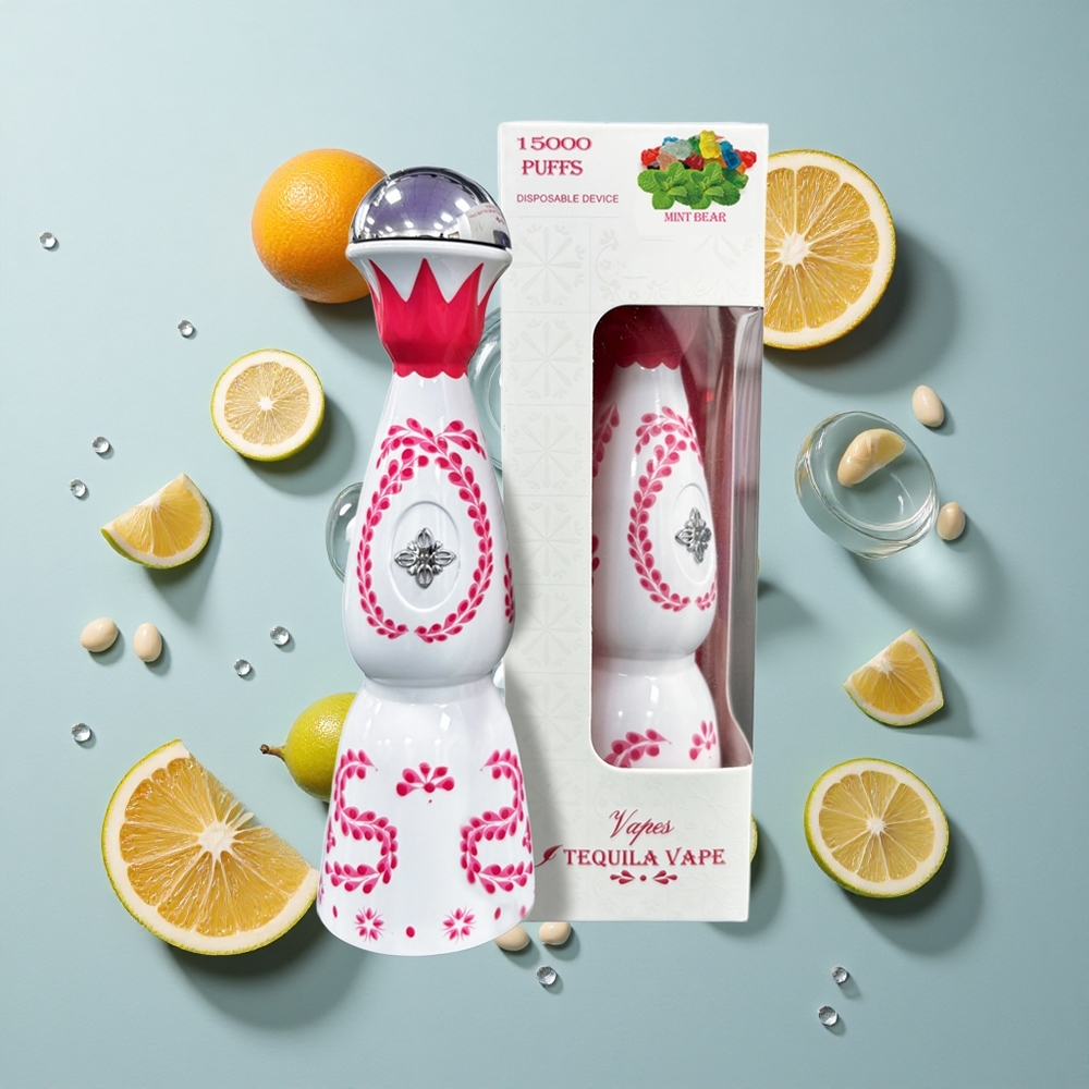 HUMO Azul 15000 Puffs Mint Bear Disposable Vape with 20mL Pre-filled E-liquid Tank