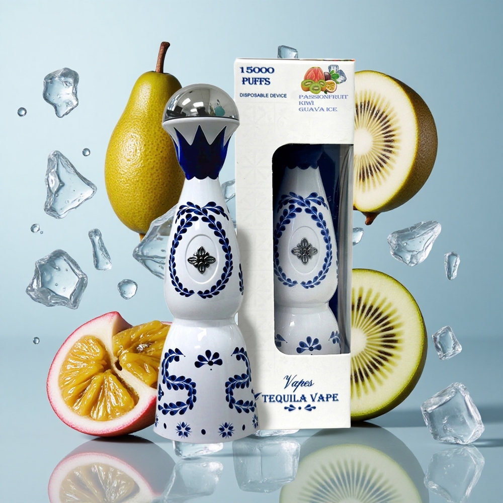 HUMO Azul 15000 Puffs Passionfruit Kiwi Guava Ice with 20mL Pre-filled Tank