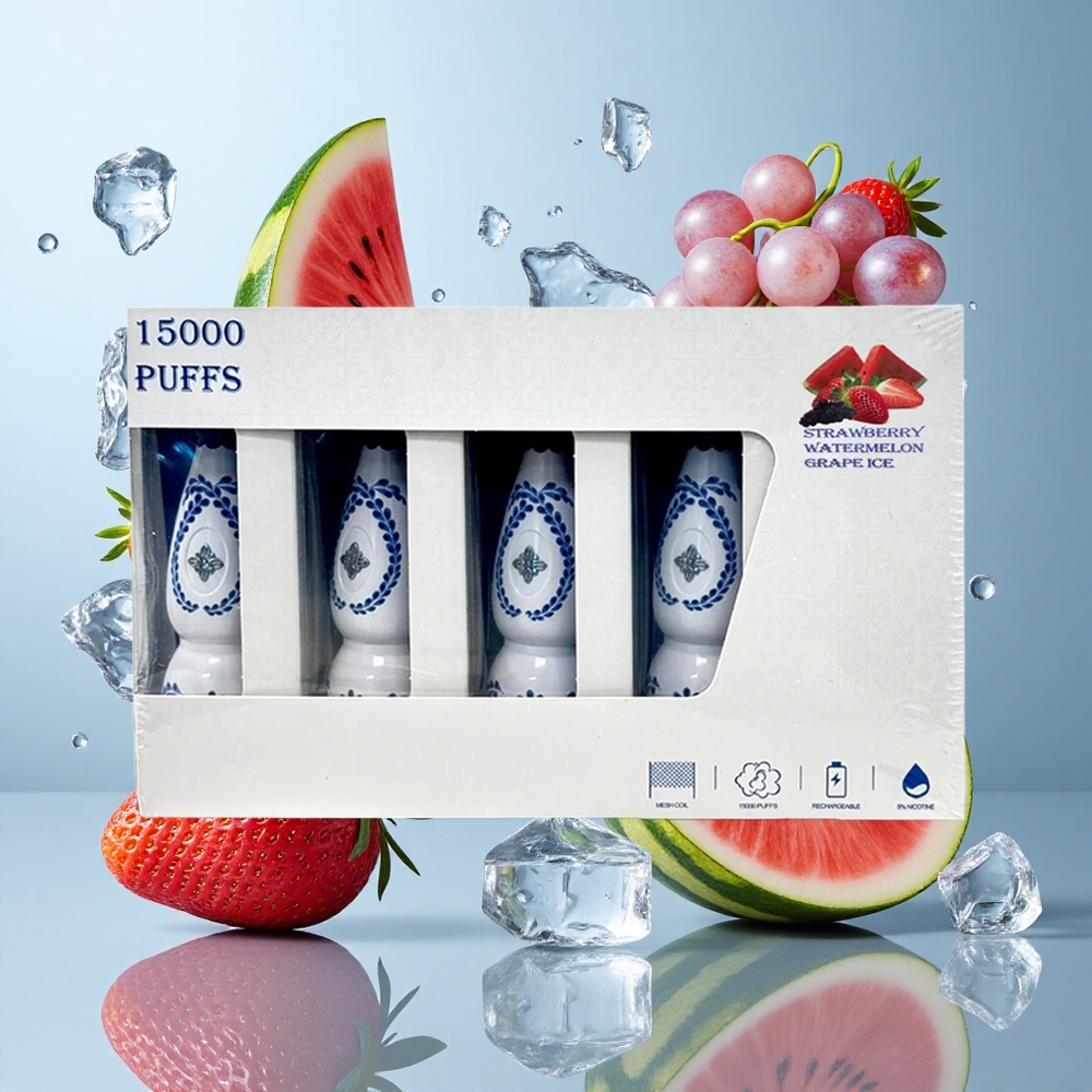 HUMO Azul 15000 Puffs Strawberry Watermelon Grape Ice 20mL USB-C Rechargeable