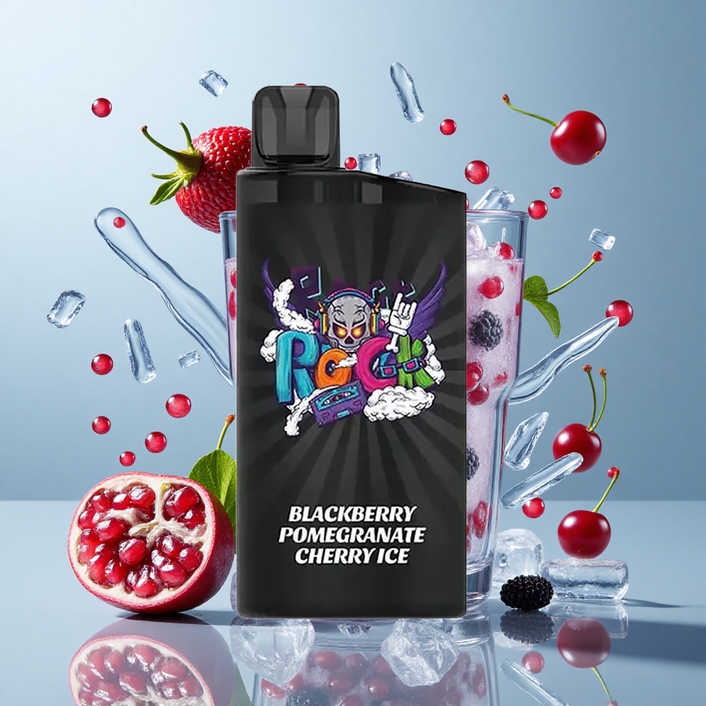 IGET Bar 3500 Puffs Blackberry Pomegranate Cherry Ice Disposable Vape with 1400mAh Battery