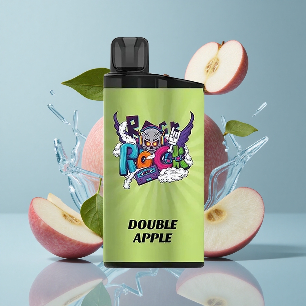 IGET Bar 3500 Puffs Disposable Vape Double Apple with 1.2 Ohm Mesh Coil