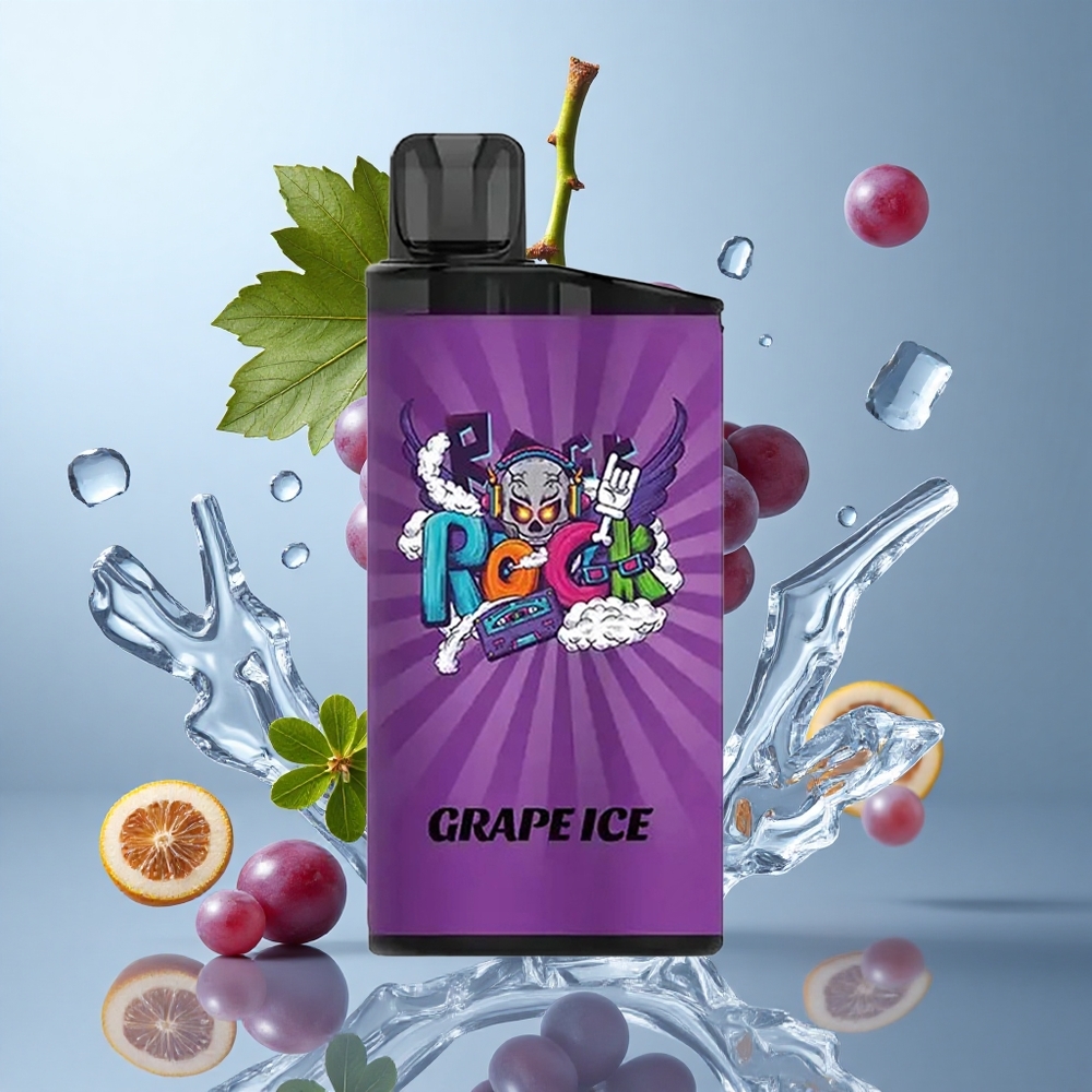 IGET Bar 3500 Puffs Disposable Vape Grape Ice with 1400mAh Battery