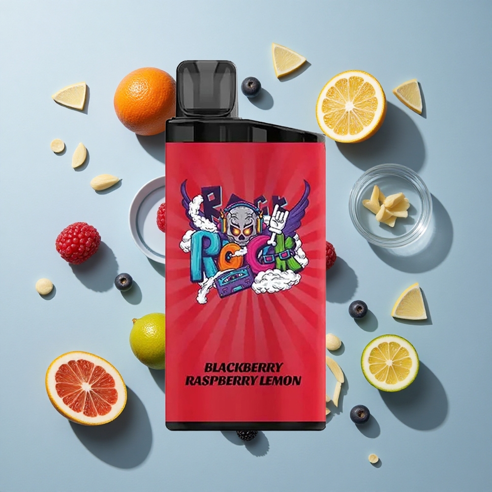 IGET Bar 3500 Puffs Disposable Vape with 1400mAh Battery – Blackberry Raspberry Lemon