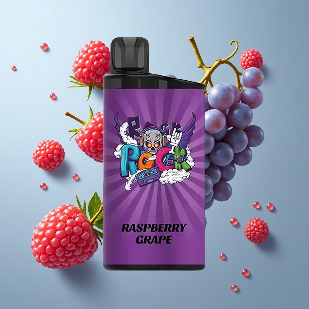 IGET Bar 3500 Puffs Disposable Vape with 1400mAh Battery Raspberry Grape