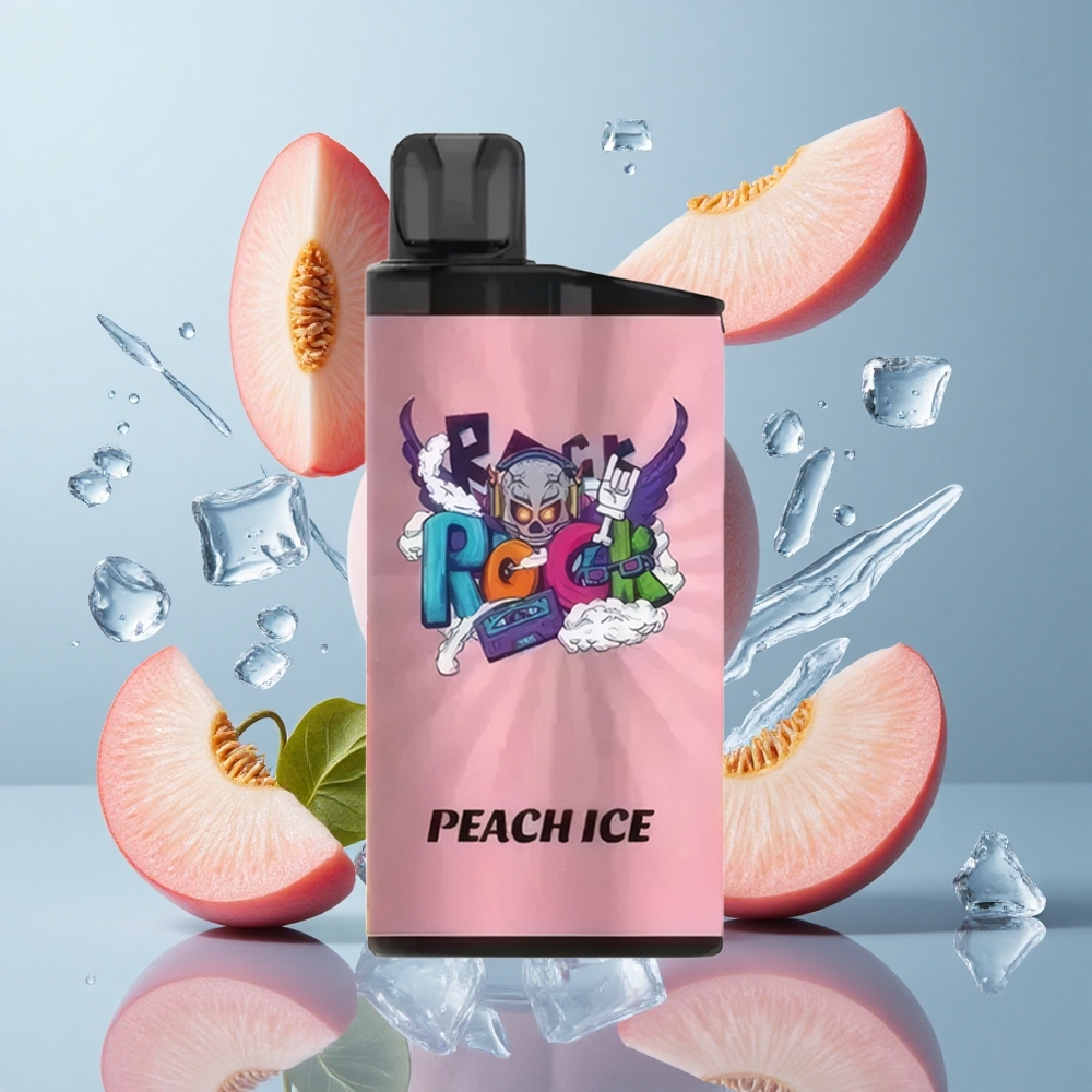 IGET Bar 3500 Puffs Peach Ice Disposable Vape with 1400mAh Battery