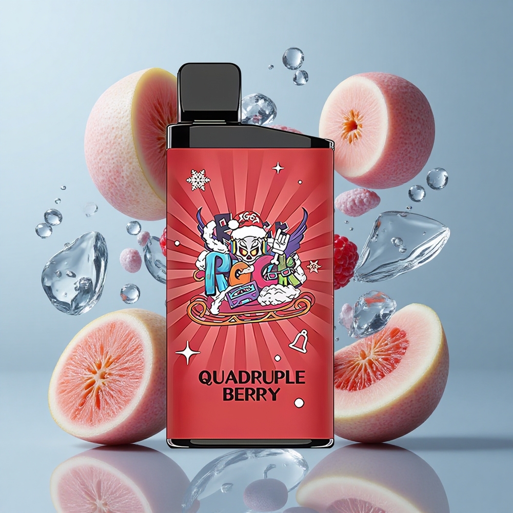 IGET Bar 3500 Puffs Quadruple Berry with 1400mAh Battery