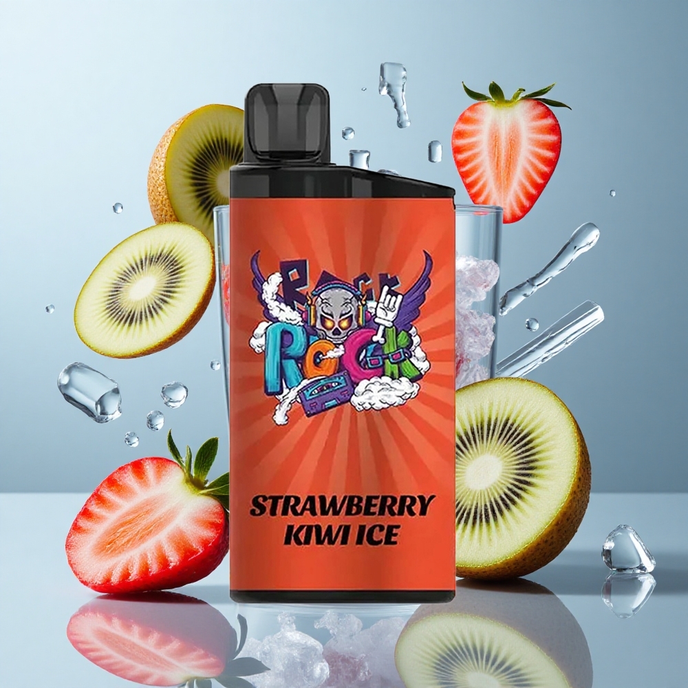 IGET Bar 3500 Puffs Strawberry Kiwi Ice Disposable Vape with 1400mAh Battery