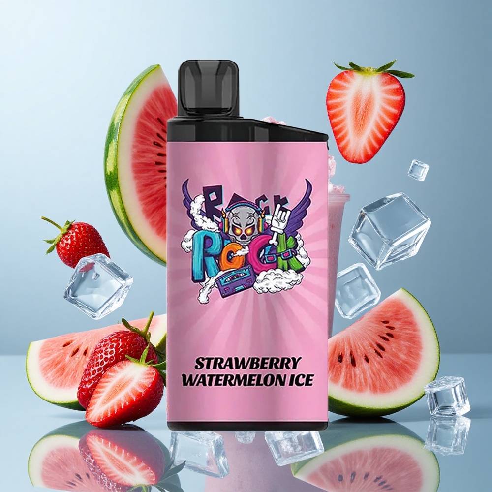 IGET Bar 3500 Puffs Strawberry Watermelon Ice with 1400mAh Battery