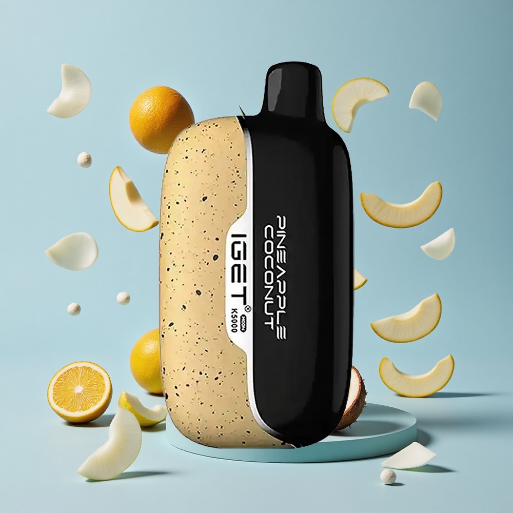 IGET Moon K5000 Pineapple Coconut Disposable Vape with 5000 Puffs
