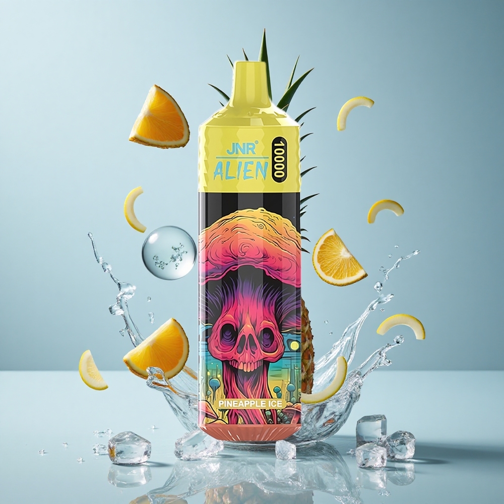 JNR Alien 10000 Puffs Pineapple Ice with RGB Lights & Type-C Quick Charge