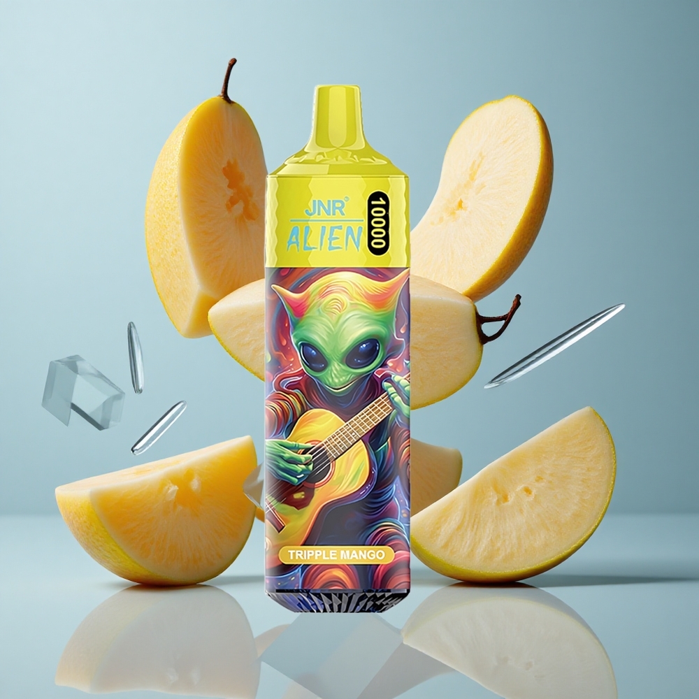 JNR Alien 10000 Puffs Tripple Mango with RGB LED & Type-C Quick Charge
