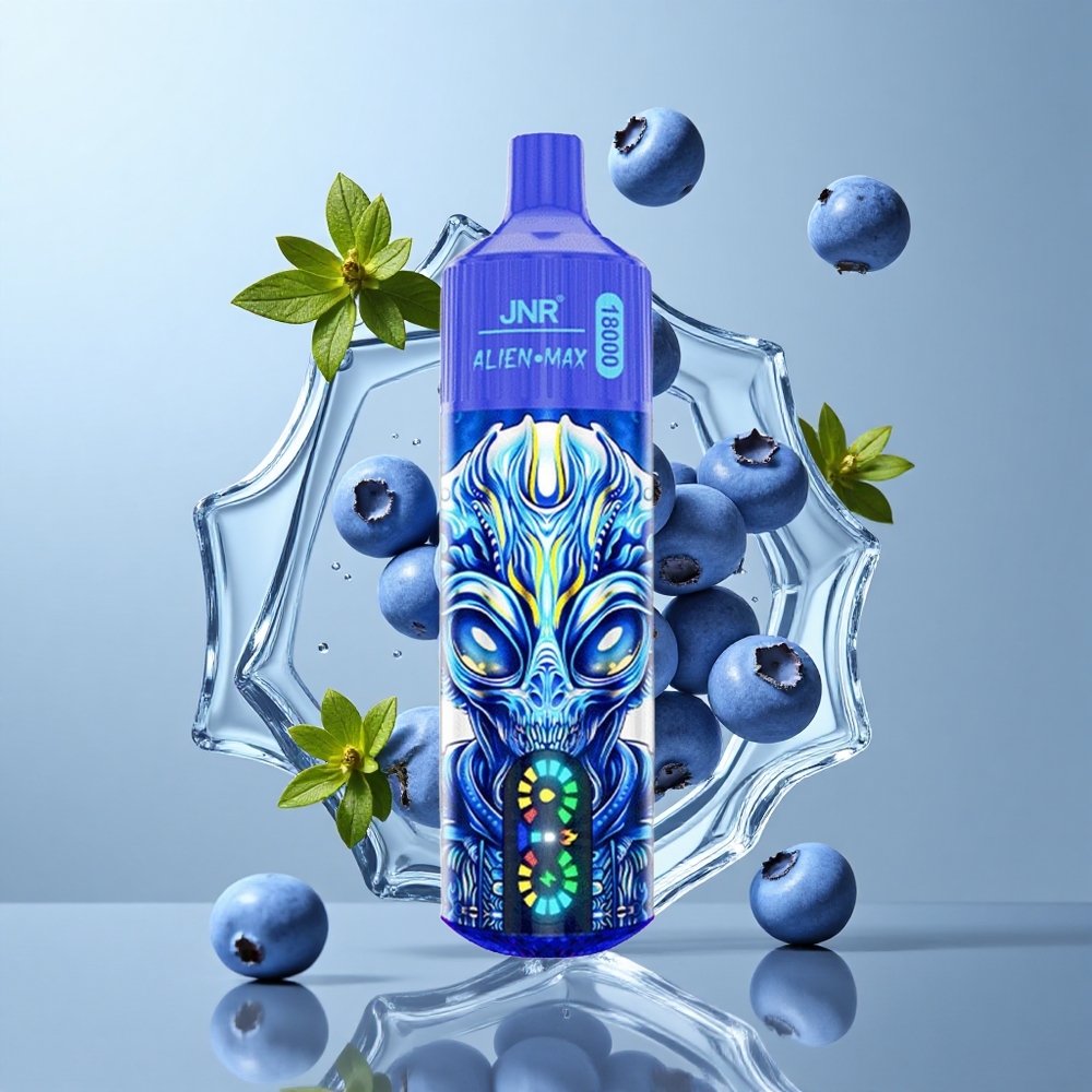 JNR Alien Max 18000 Puffs Dual Mesh Blueberry On Ice