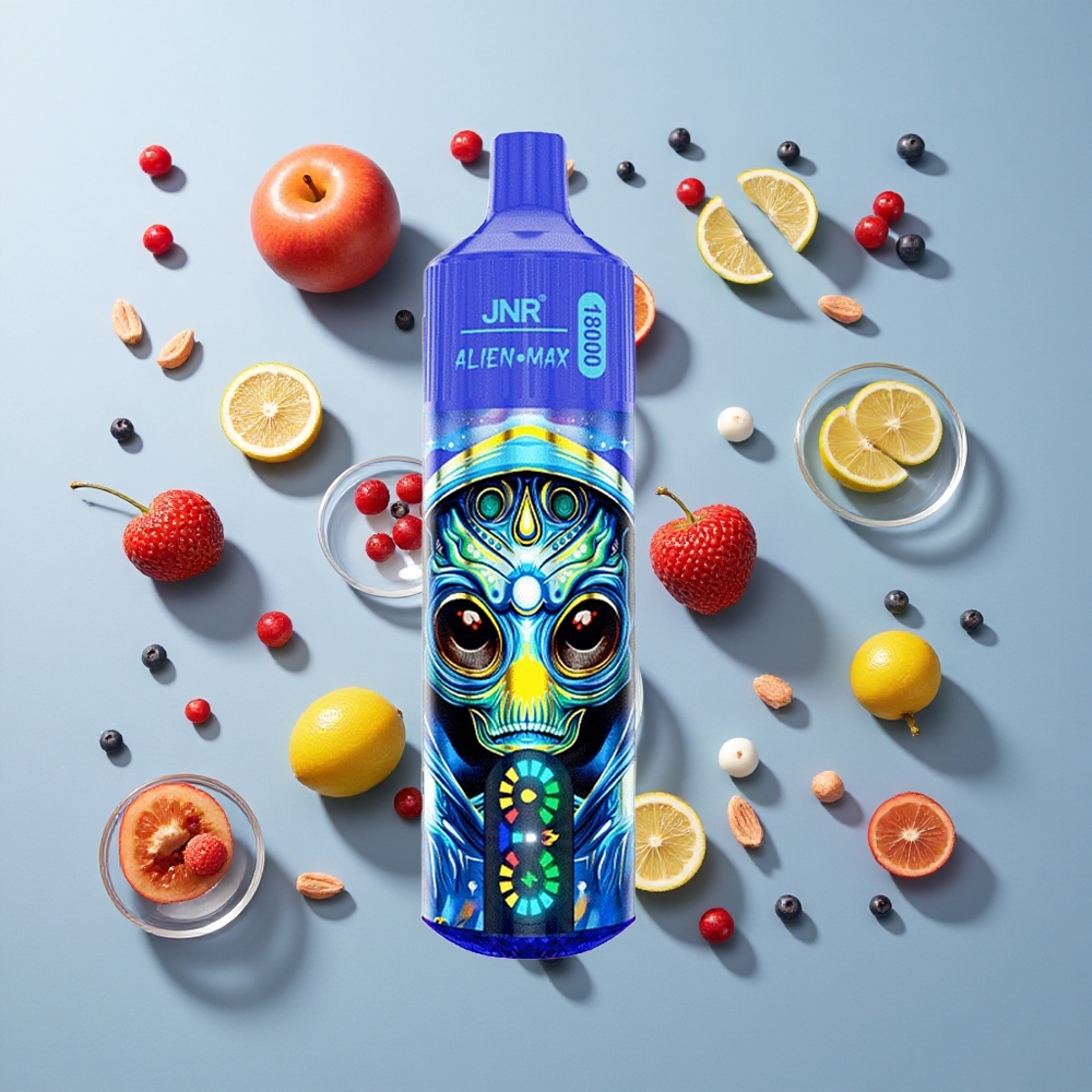 JNR Alien Max 18000 Puffs Dual Mesh Mixed Berries Disposable Vape