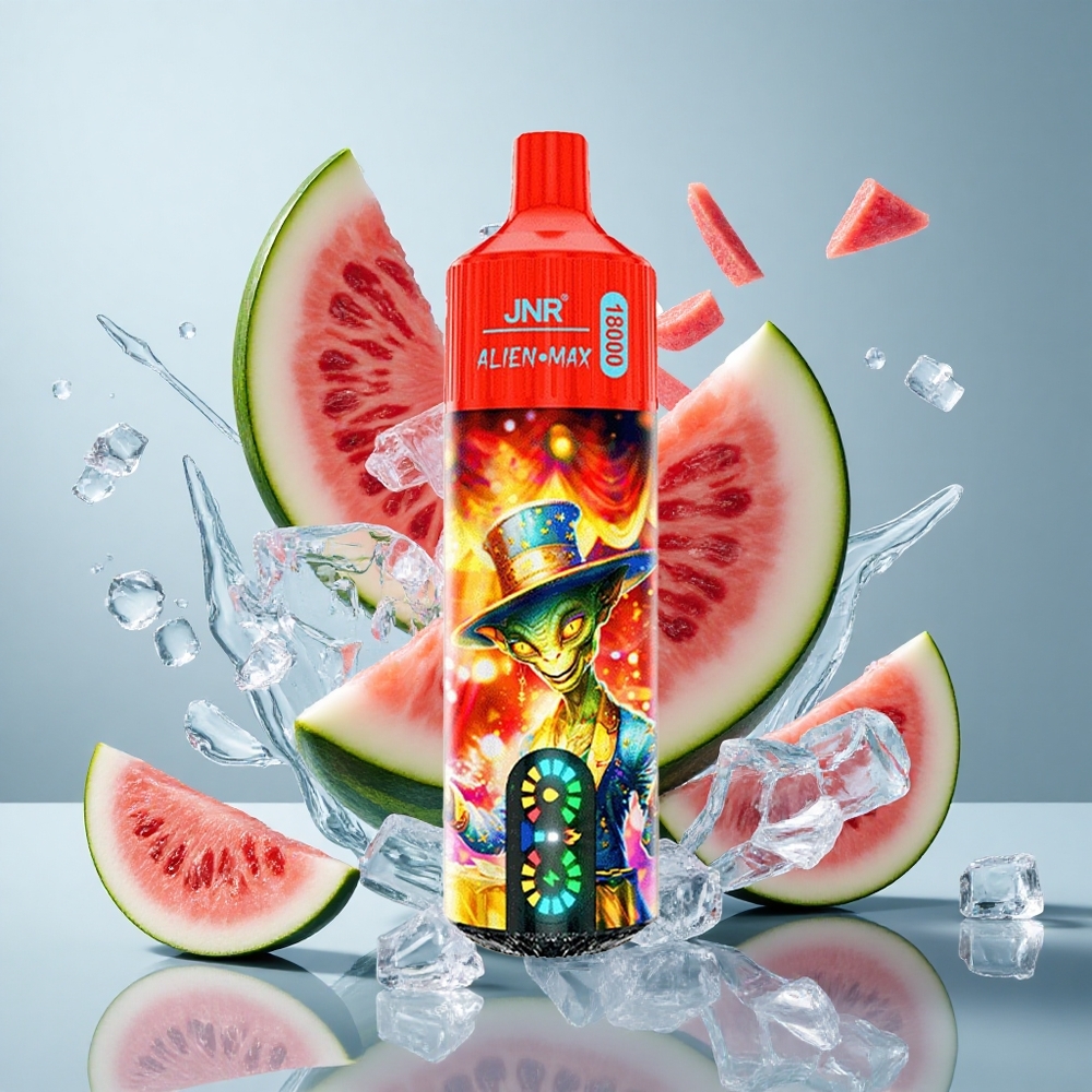 JNR Alien Max 18000 Puffs Smart LED Dual Mesh Watermelon Ice