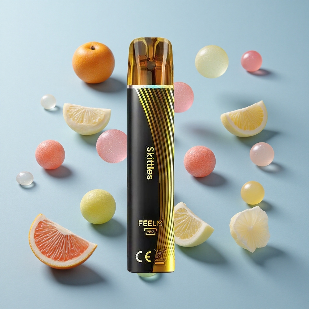 JNR Black&Golden 800 Puffs Disposable Vape Skittles 550mAh