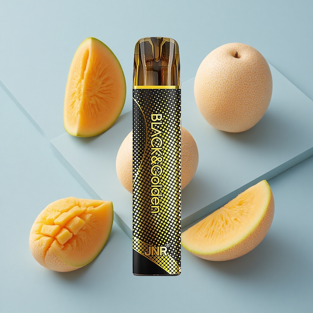 JNR Black&Golden 800 Puffs Disposable Vape Triple Mango 550mAh