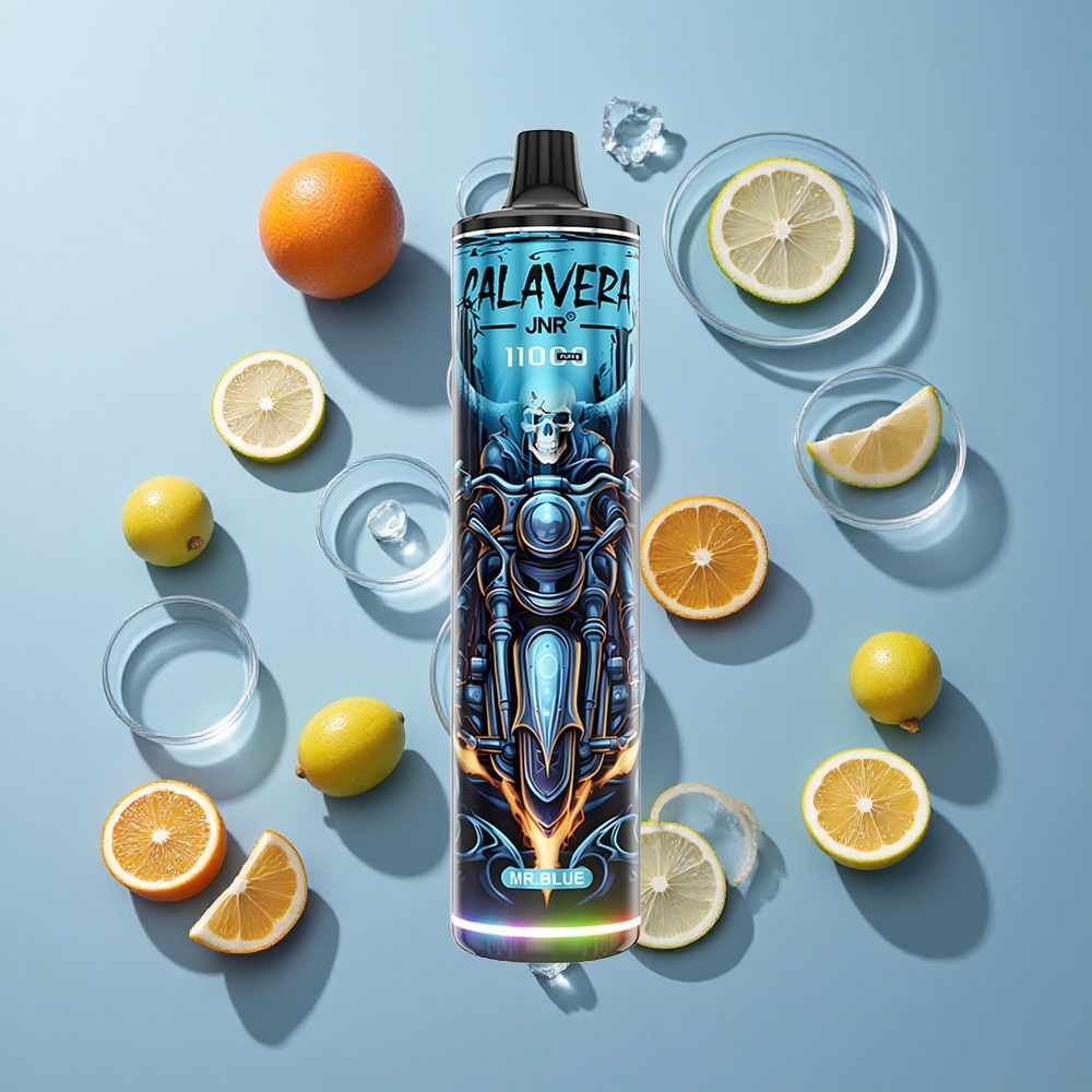 JNR Calavera 11000 Puffs Disposable Vape Mr Blue with Type-C Charging & 21ml E-Liquid
