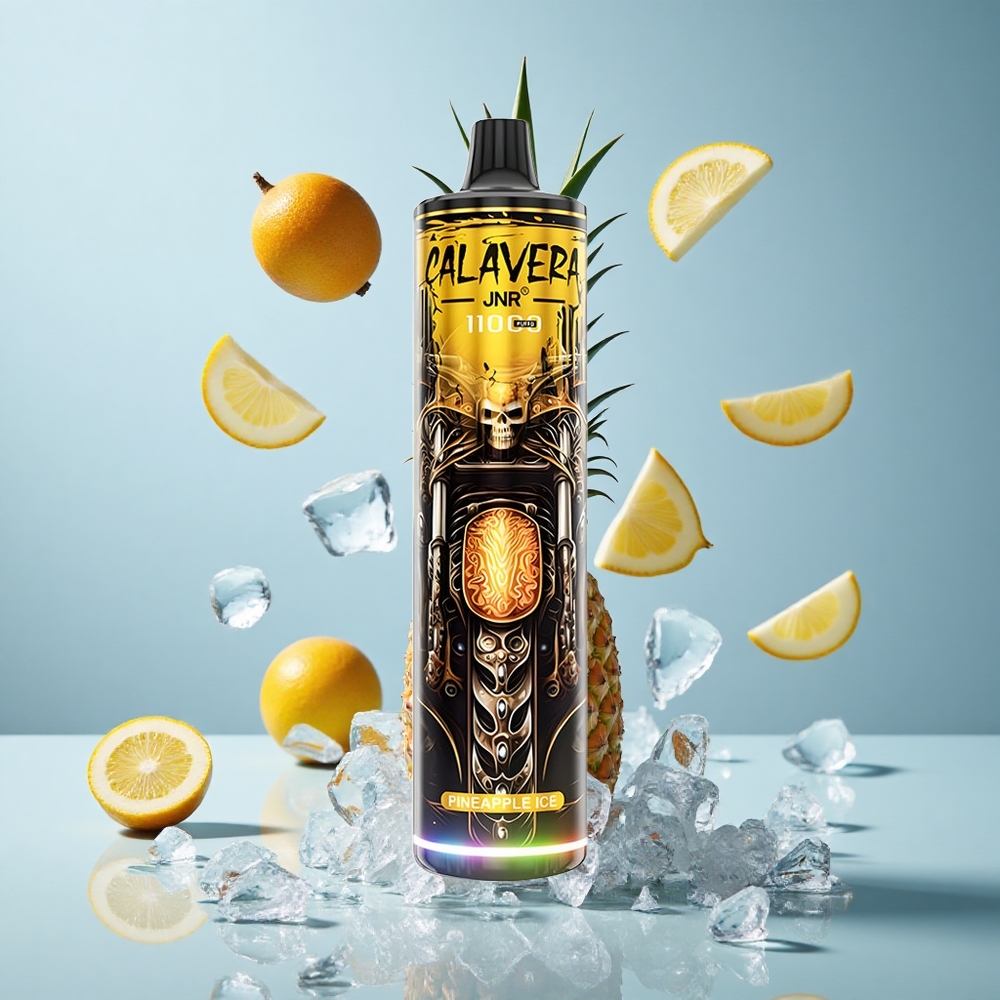 JNR Calavera 11000 Puffs Disposable Vape Pineapple Ice with Type-C Charging