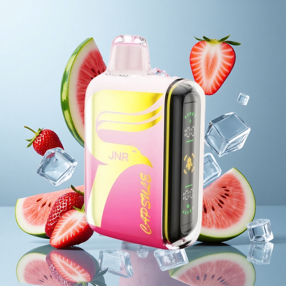 JNR Capsule 15000 Puffs Strawberry Watermelon Ice with Type-C Quick Charge