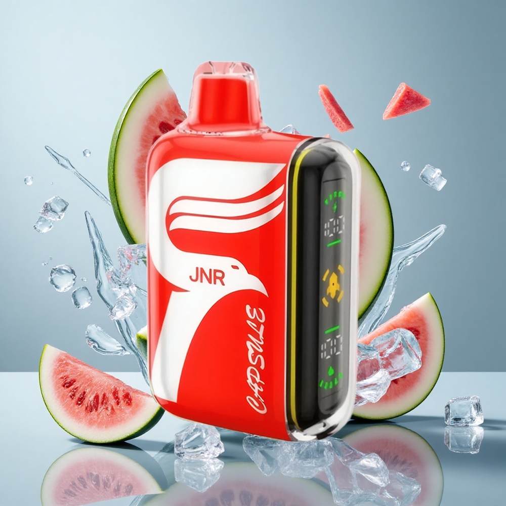 JNR Capsule 15000 Puffs Watermelon Ice with 850mAh Battery & Type-C Quick Charge