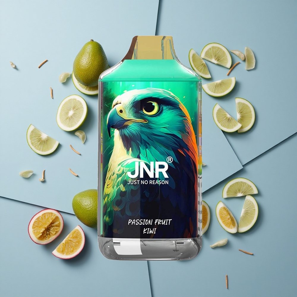 JNR Falcon 16000 Puffs Dual Mesh Coil Passion Fruit Kiwi