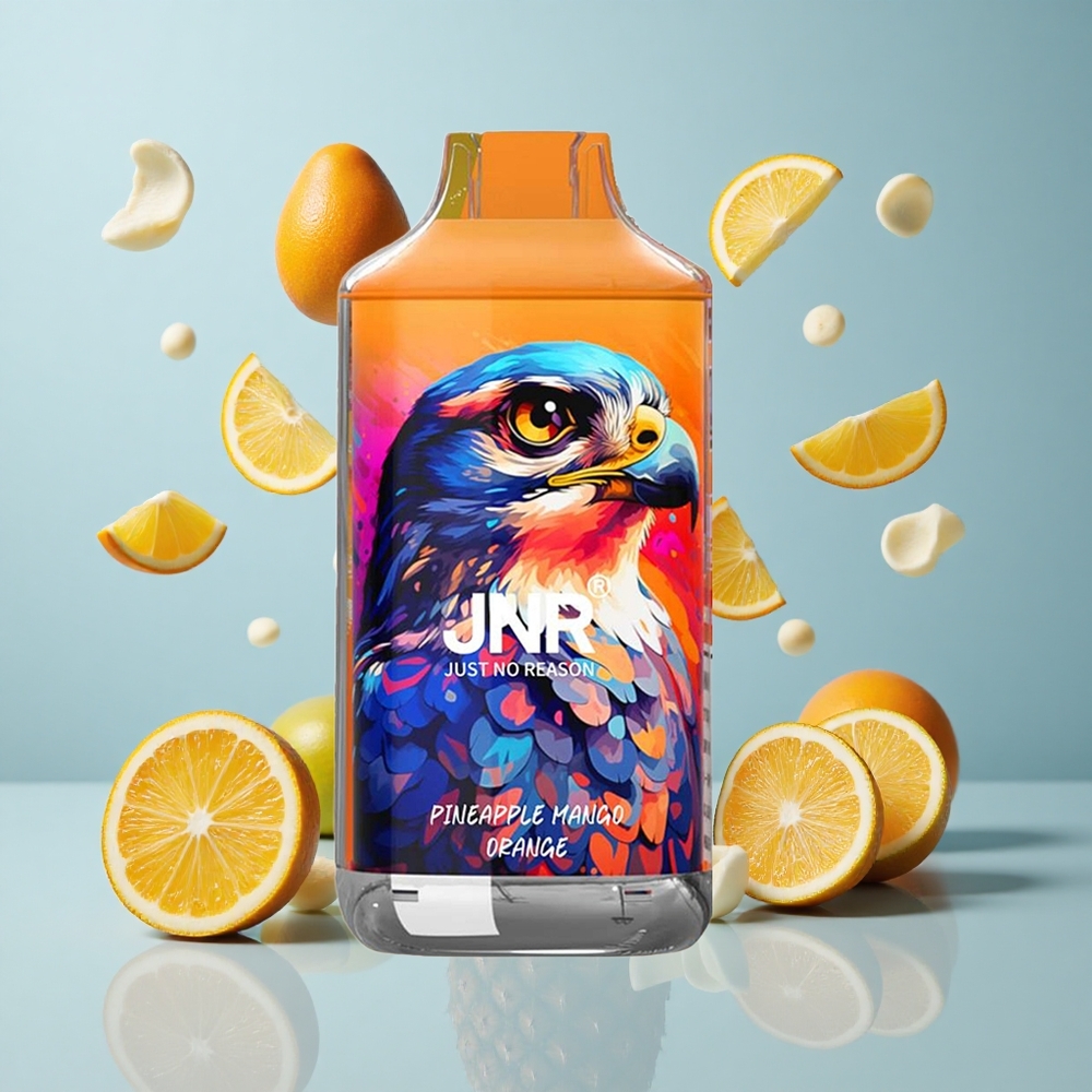 JNR Falcon 16000 Puffs Dual Mesh Pineapple Mango Orange