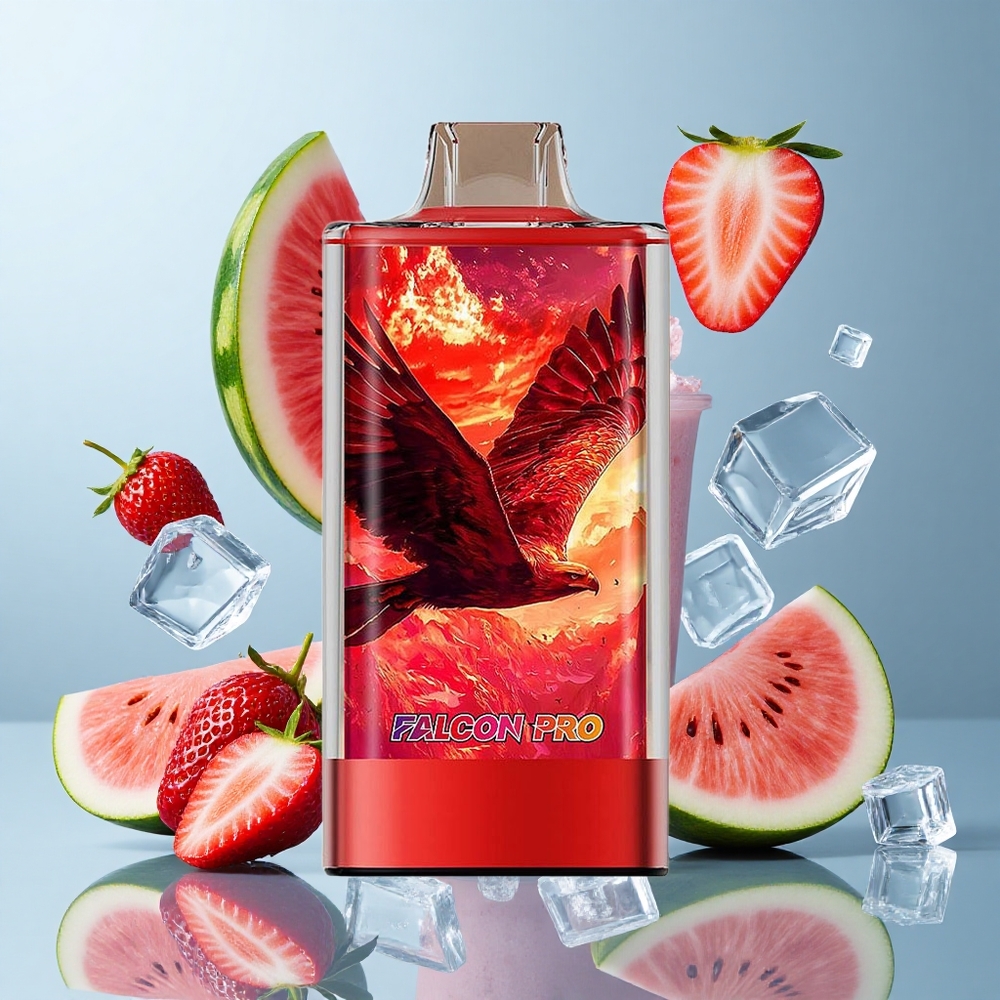 JNR Falcon Pro 28000 Disposable Vape Strawberry Watermelon Ice with 950mAh Battery