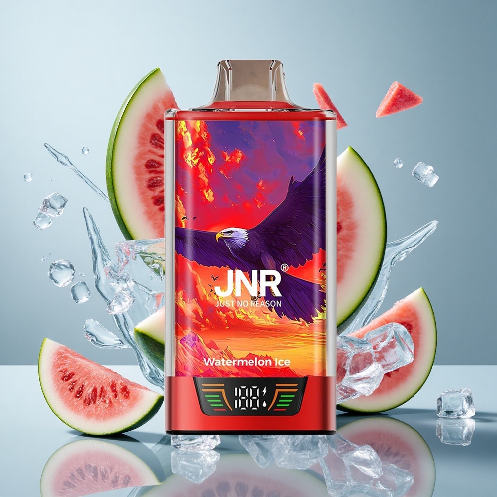 JNR Falcon Pro 28000 Disposable Vape Watermelon Ice with Smart Display