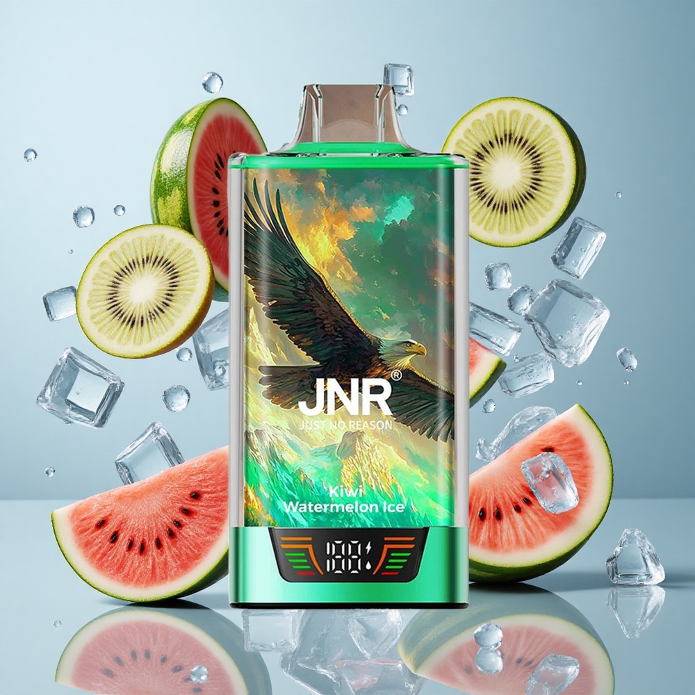 JNR Falcon Pro 28000 Kiwi Watermelon Ice with Smart Display