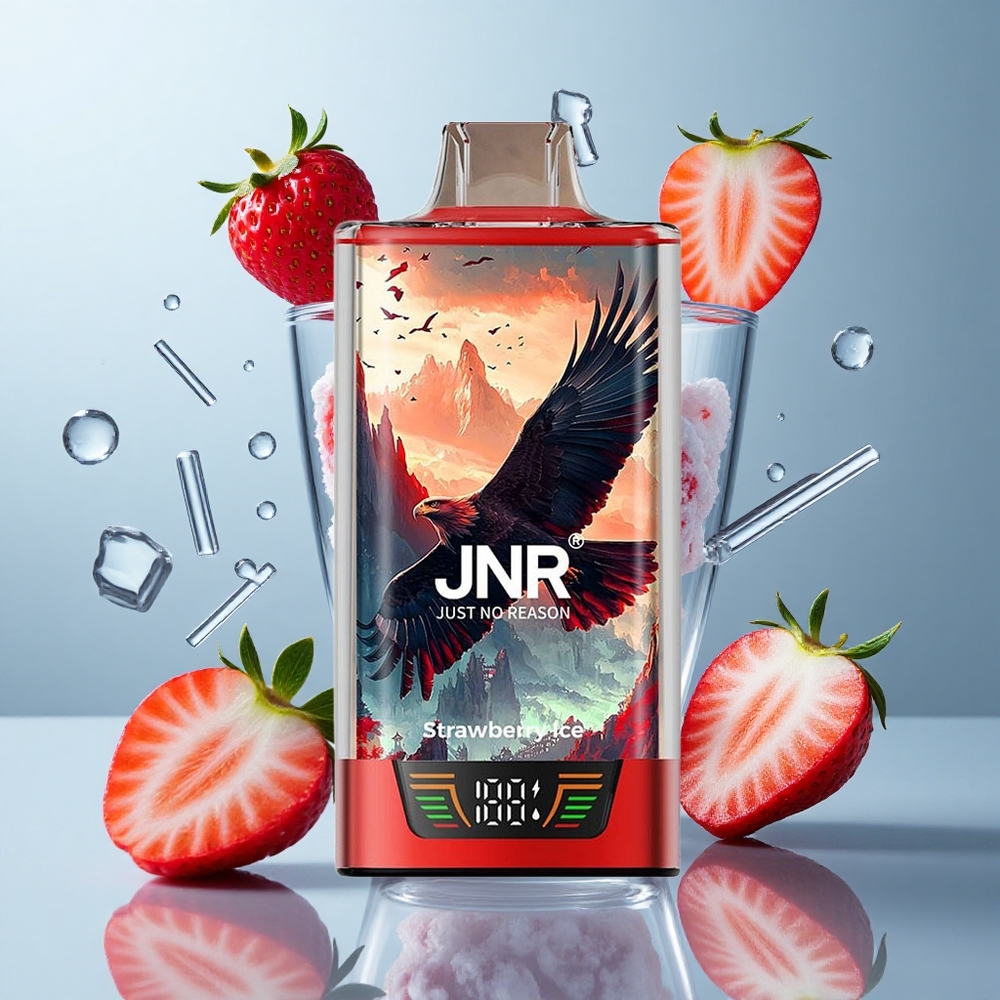JNR Falcon Pro 28000 Strawberry Ice with Smart Display